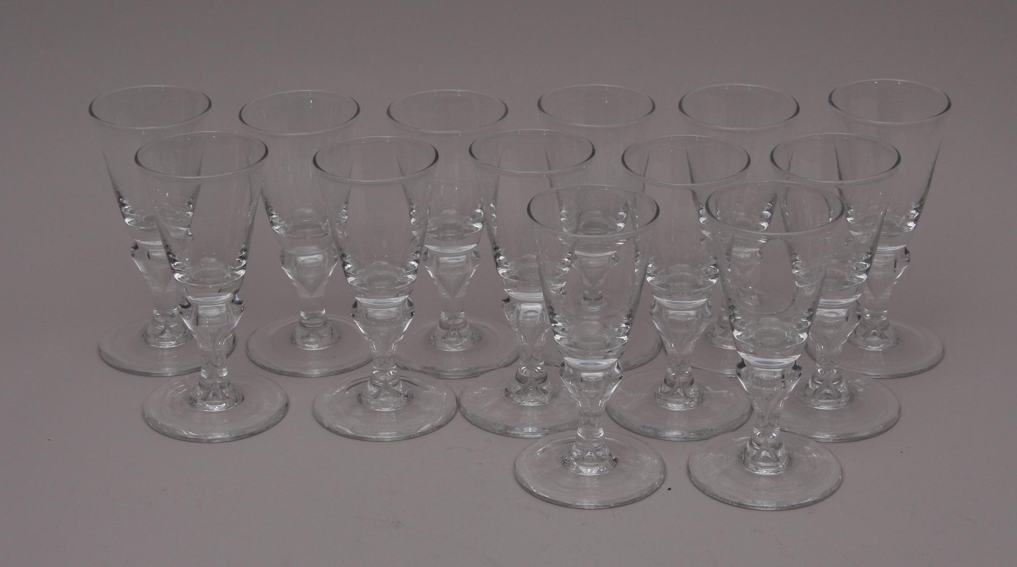 GLAS. 13 st. Reijmyre.