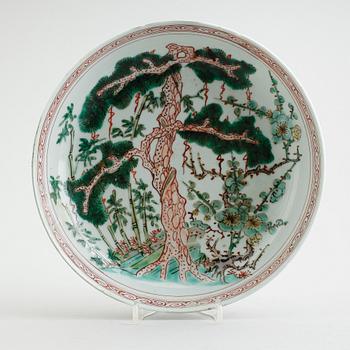 FAT, porslin, Kina, möjligen Kangxi.