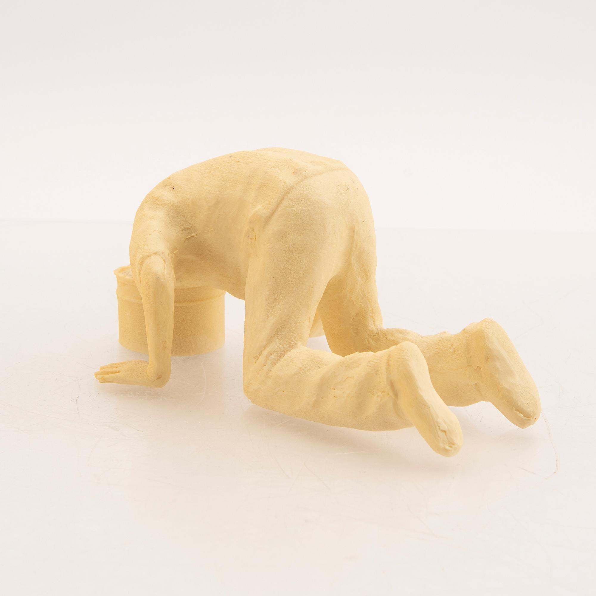 Fredrik Wretman, a sculpture, signed and dated.