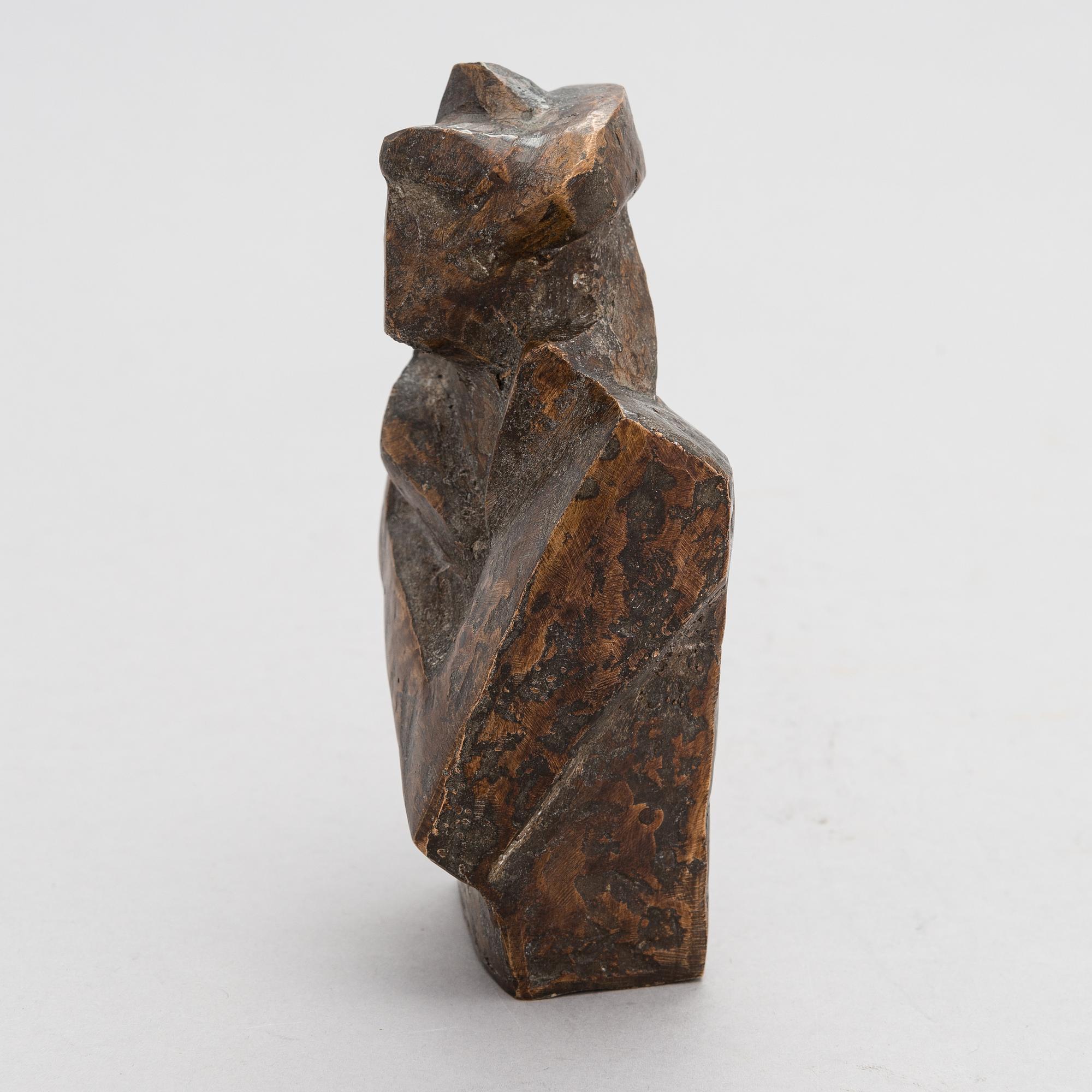 Maarit Nissilä, sculpture, signed and dated -96.