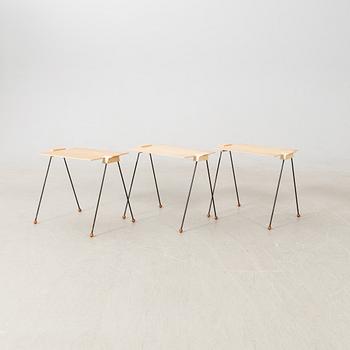 Sidobord/TV-bord 3 st 1900-talets andra hälft.