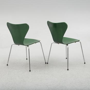 Arne Jacobsen, stolar, 6 st, Fritz Hansen, Danmark 1980.