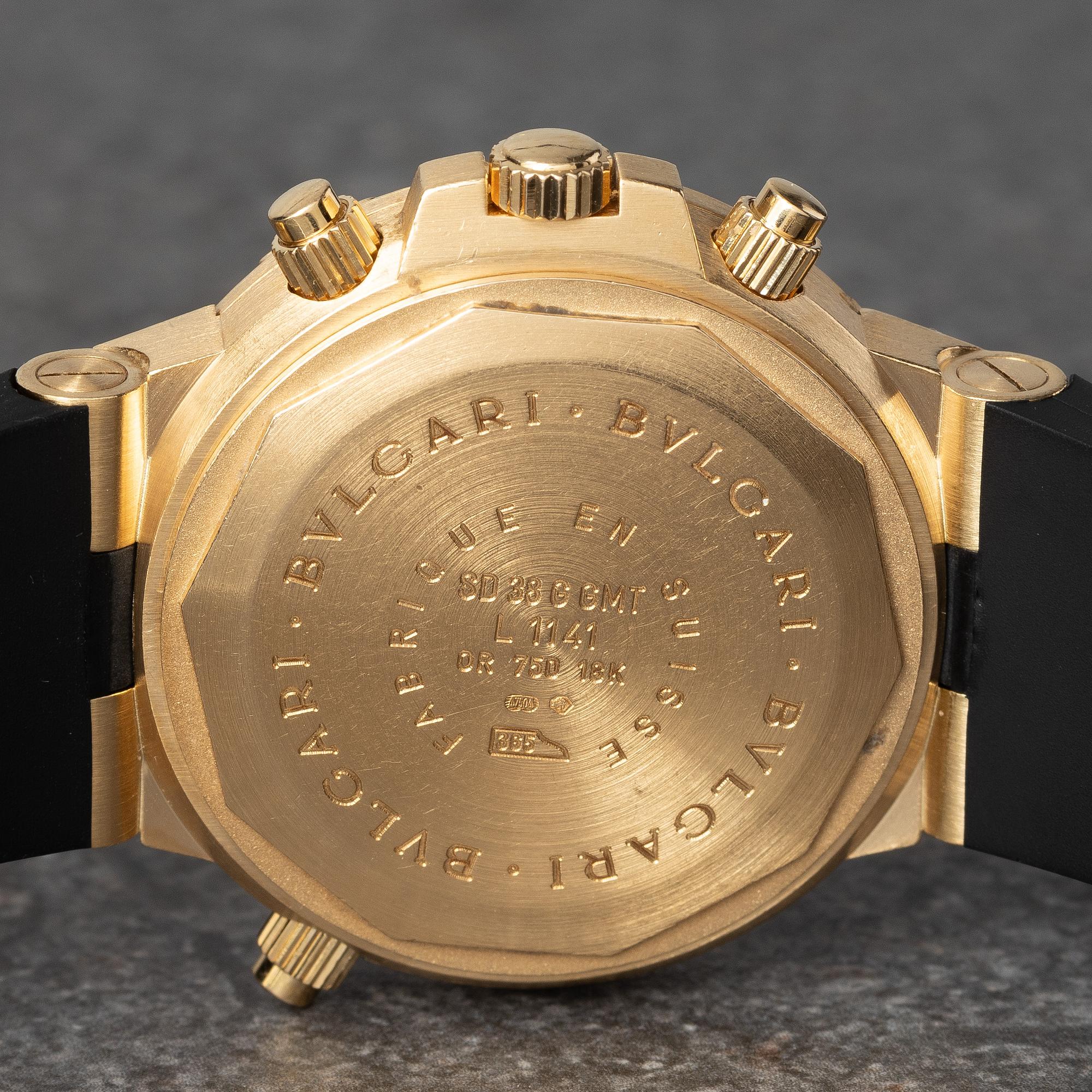 Bulgari, Diagono Scuba, GMT, ca 2004.