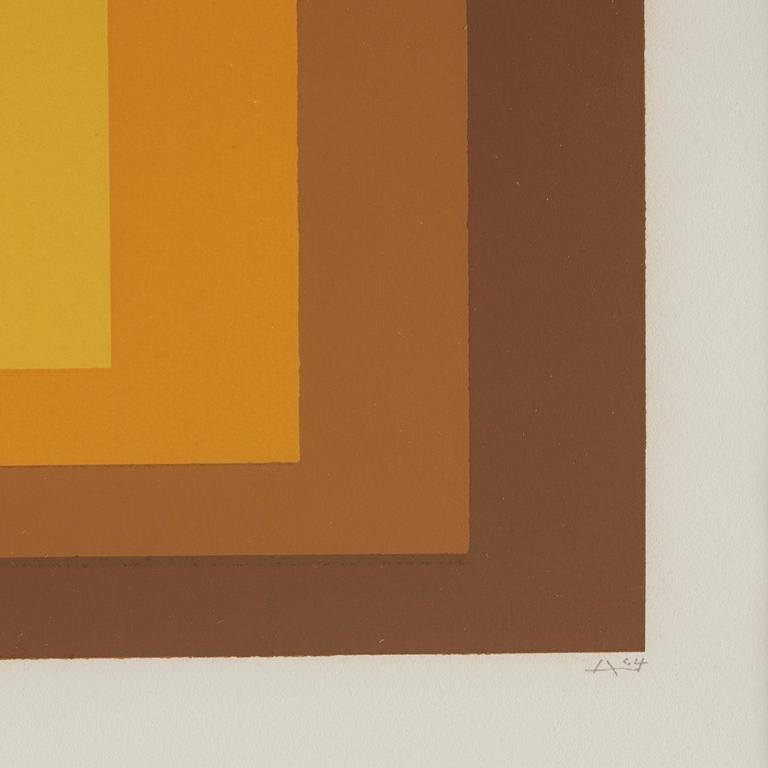 Josef Albers, Utan titel, ur: "Hommage au carré".