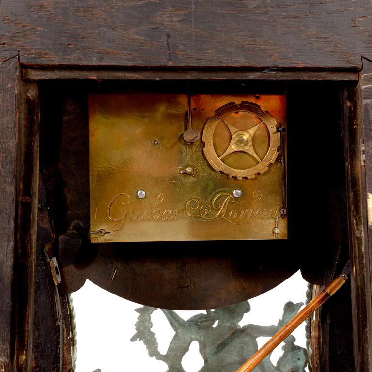 Console clock, Louis XV style, France, late 19th century.