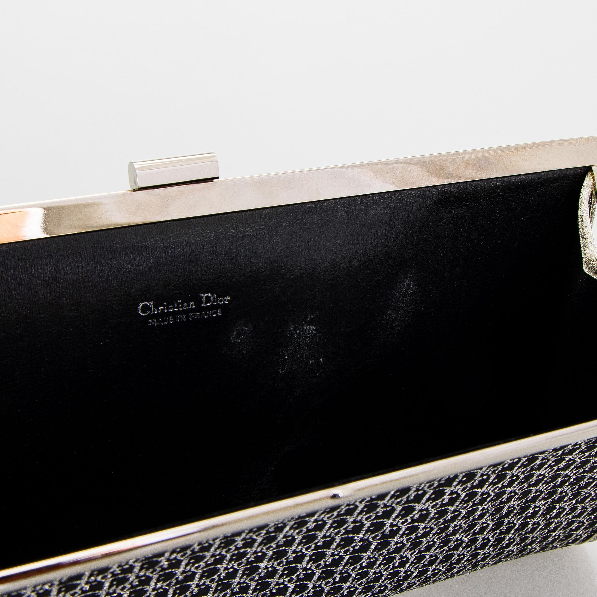 Christian Dior, a vintage clutch bag.
