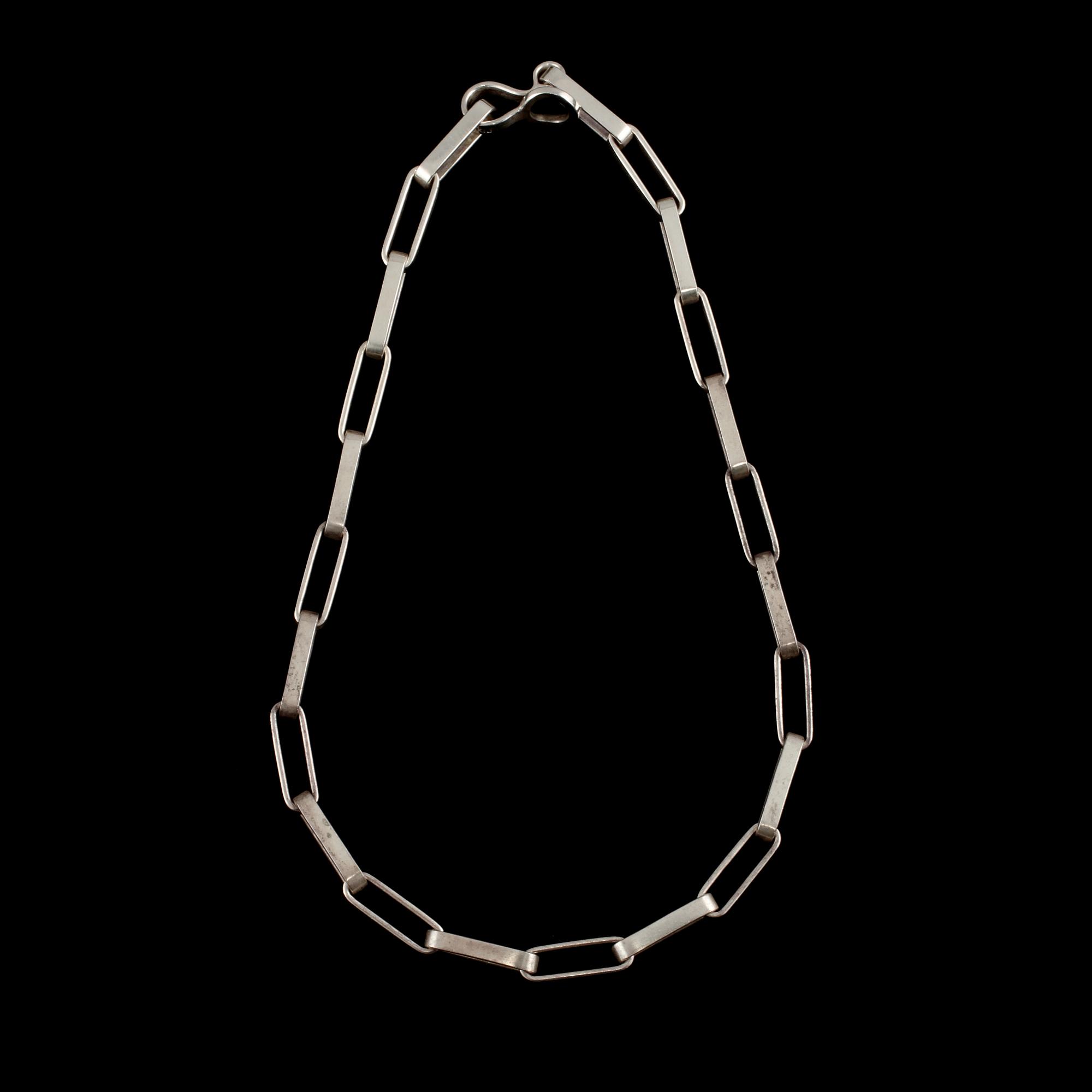 HALSLÄNK, sterlingsilver, Cecilia Johansson, Göteborg 1999. Vikt 68 g.