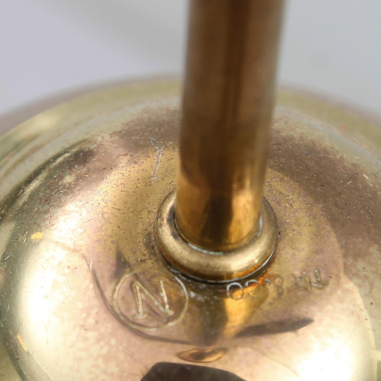 TAKLAMPA, 1940/50-tal. Höjd ca 69 cm.