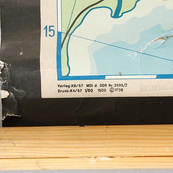 A map of China, third quarter of the 20th century.