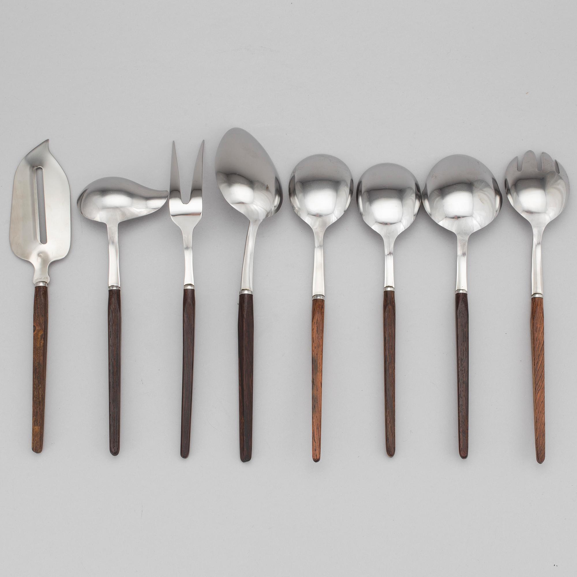 A 123 piece "Stjärn" cutlery set from Asni, Denmark, mid 20th Century.