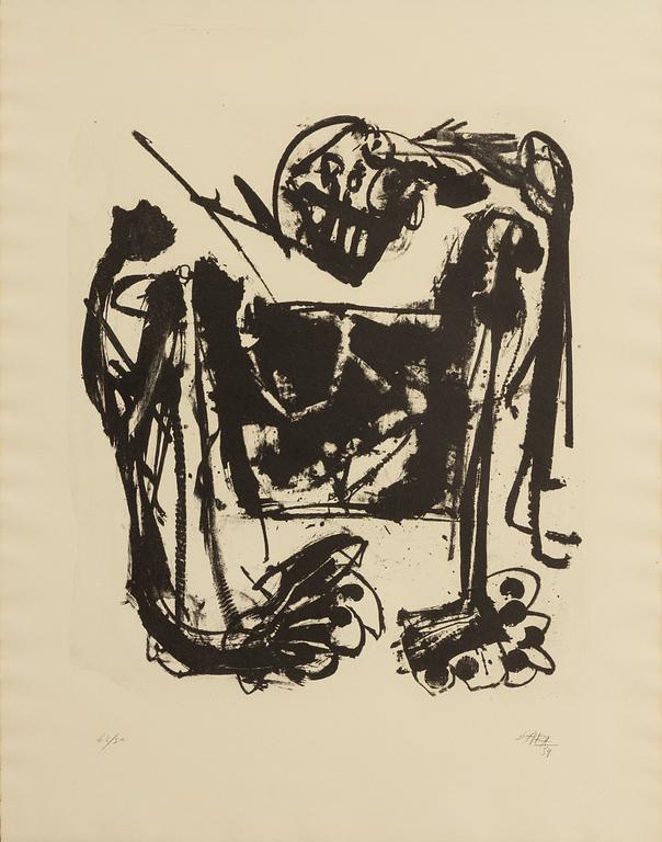 Antonio Saura, Utan titel.