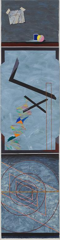 Anders Carlsson, oil/acrylic on canvas, signed.
