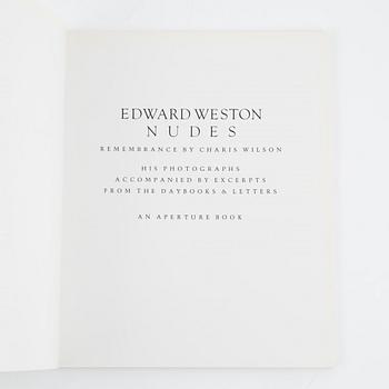 Edward Weston, 2 fotoböcker.