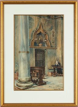 Ellen Jolin, Veneziansk kyrkointeriör.