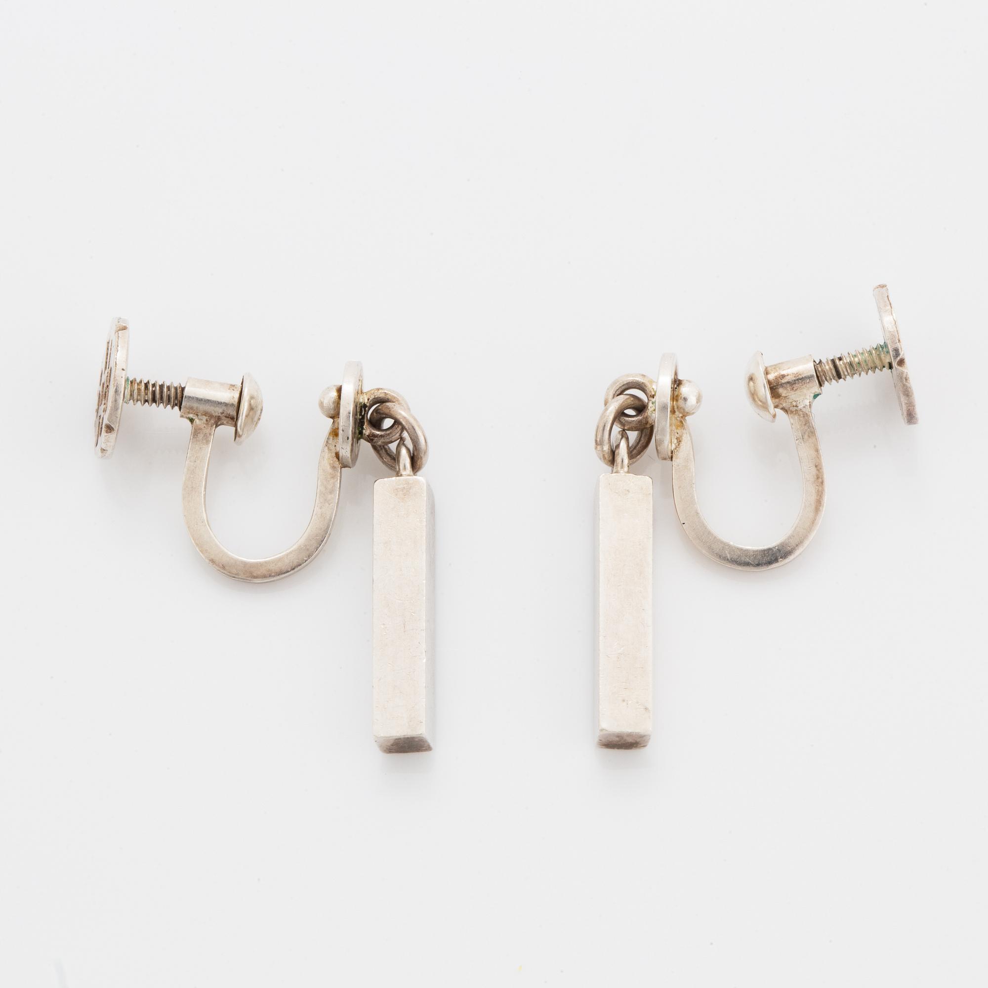 Wiwen Nilsson earrings, silver,