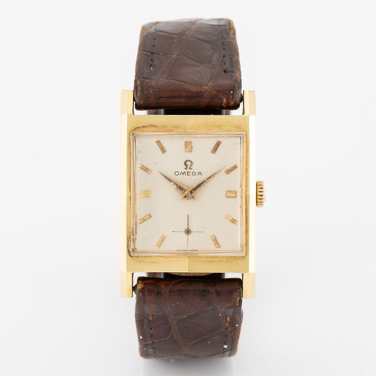 Omega, wristwatch, 23.8 x 27.6 (37) mm.