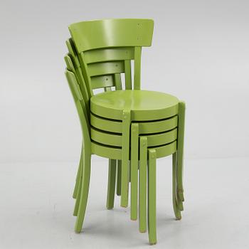 Åke Axelsson, a set of eight 'Gästis' chairs, Galleri Stolen, late 20th Century.