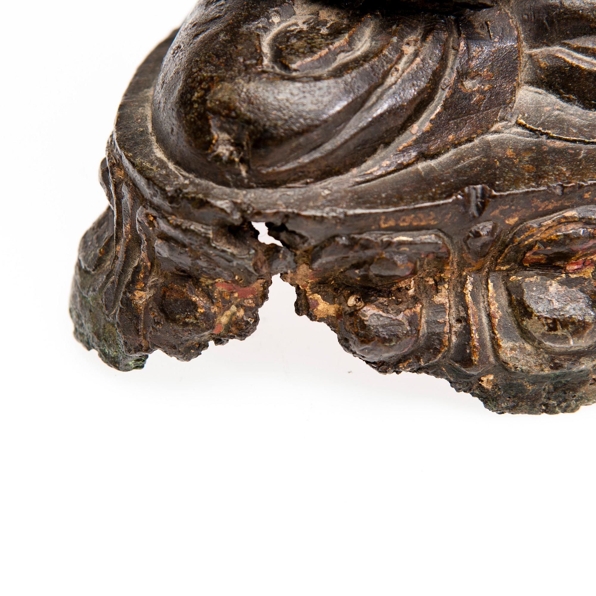 BUDDHA, skulptur, brons, Kina, 1800-talets senare hälft.