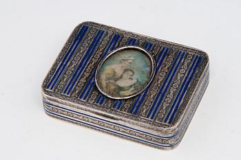 196. ENAMELLED BOX.