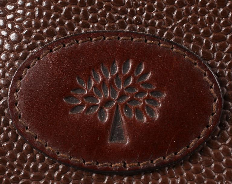 VÄSKA, Mulberry. Läderdetaljer.