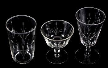 GLASSERVIS, 26 st, 1900-tal.