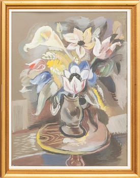 Jules Schyl, Flower Still Life.