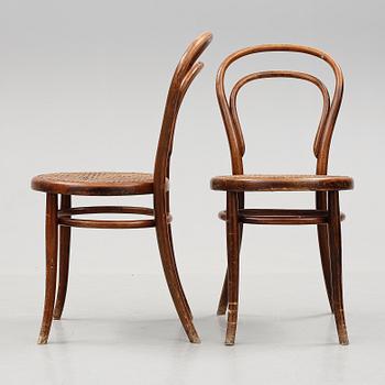 STOLAR, ett par, Thonet, Wien, omkring 1900.
