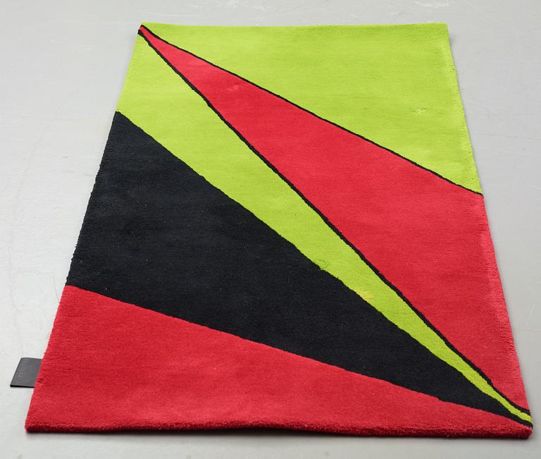 Olle Baertling, A rug, "Erey", handtufted, Baertling/Asplund, ca 202 x 99-101 cm.