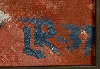 LEIF RYDENG, olja på pannå, monogramsignerad, daterad -37.