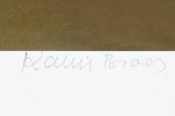 Karin Broos, giclée., signed 6/90.