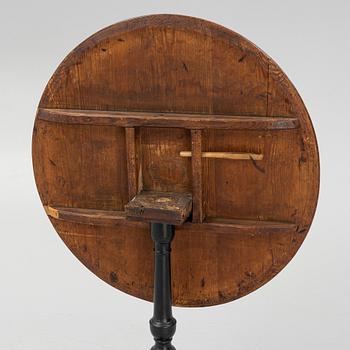 Fällbord, Mälardalen, omkring år 1800.