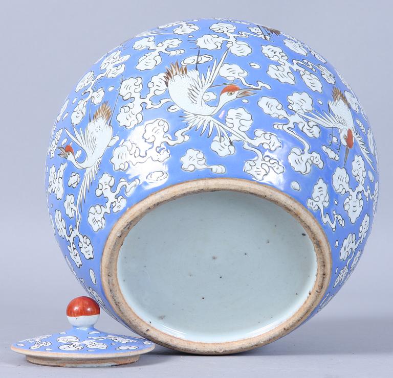 LOCKBOJAN, porslin, Kina, 1800-tal.