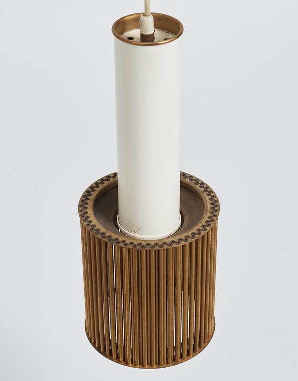 Alvar Aalto, a pair of ceiling lamps, model "A 111", Valaistustyö, Finland, 1950s.