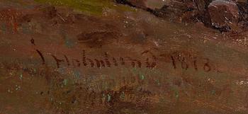 Josefina Holmlund, View over the mountains.