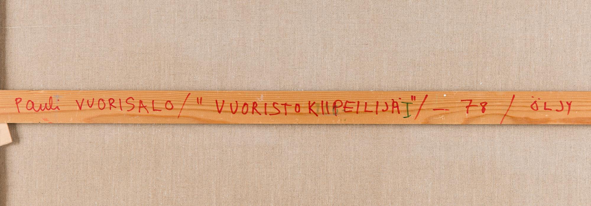 Pauli Vuorisalo, "Vuoristokiipeilijä I".