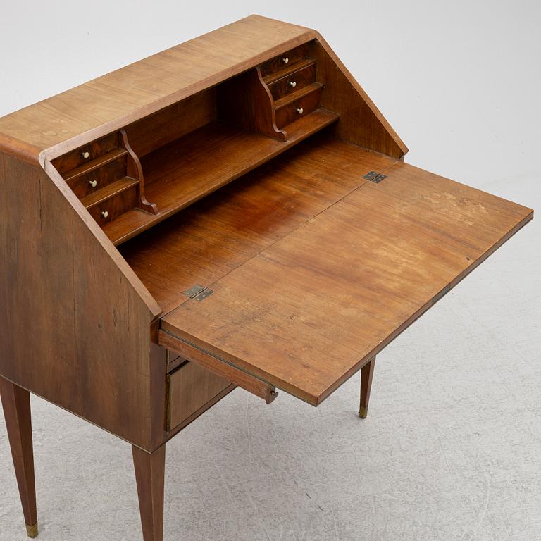 Slant-front secretary, Gustavian style, circa 1900.
