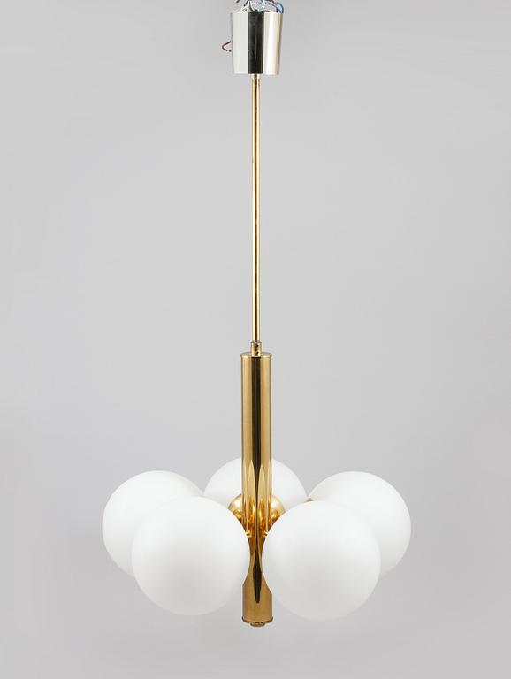 TAKLAMPA, 1900-talets andra hälft, höjd ca 81 cm.