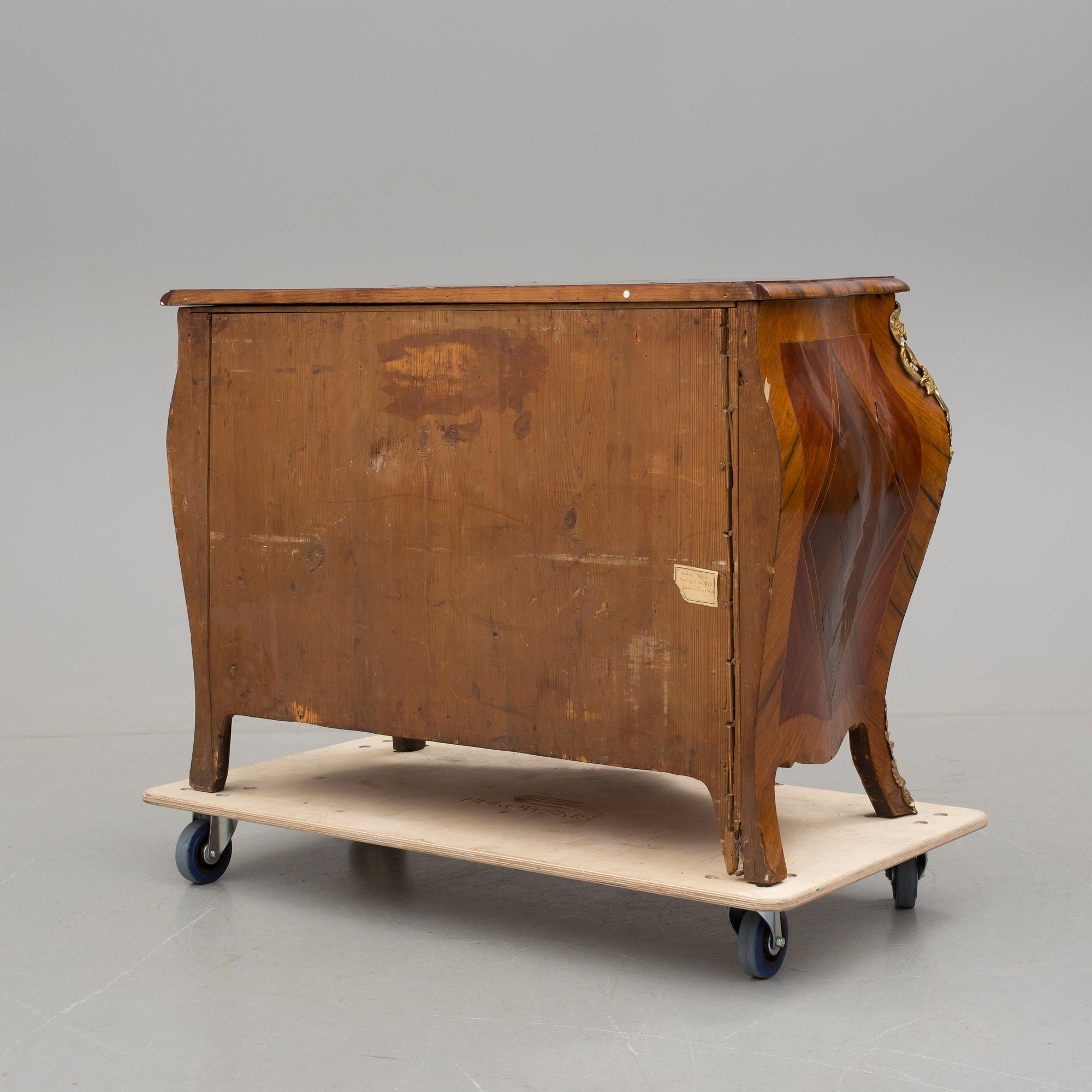 BYRÅ, Stockholmsarbete, Rokoko, 1700-tal.