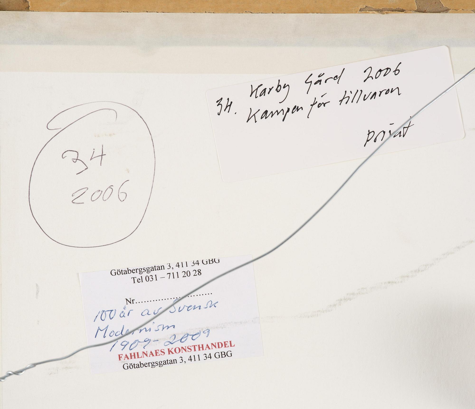 Eric Johansson, "Kampen för tillvaron".