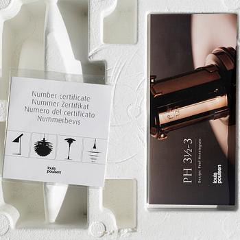 Poul Henningsen, A ceiling lamp “PH 3½-3”, special edition, Louis Poulsen, Denmark, contemporary.