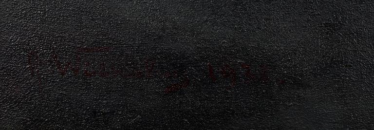 ALEXANDER WILHELMS (FINLAND), olja på duk, sign. och dat. 1933.