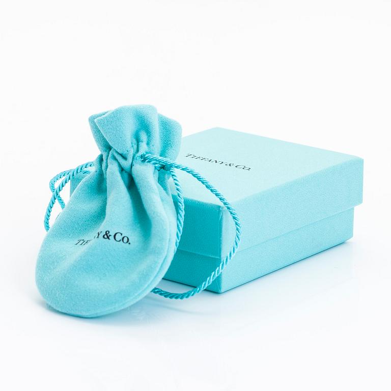 Tiffany & Co, Elsa Peretti, halsband, "Diamonds by the Yard", 18K guld med en diamant ca 0.05 ct.