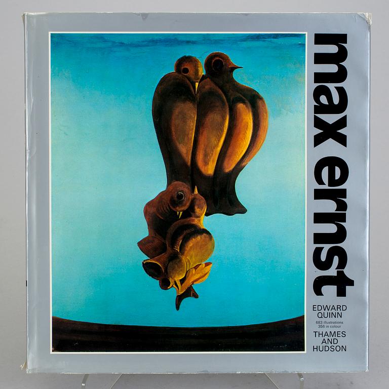 KONSTBÖCKER, 2 stycken, Max Ernst och Georges Braque.