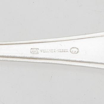 Bestickuppsättning, 89 delar, nysilver, Wellner Silber, August Wellner & Söhne, Tyskland, 1900-tal.