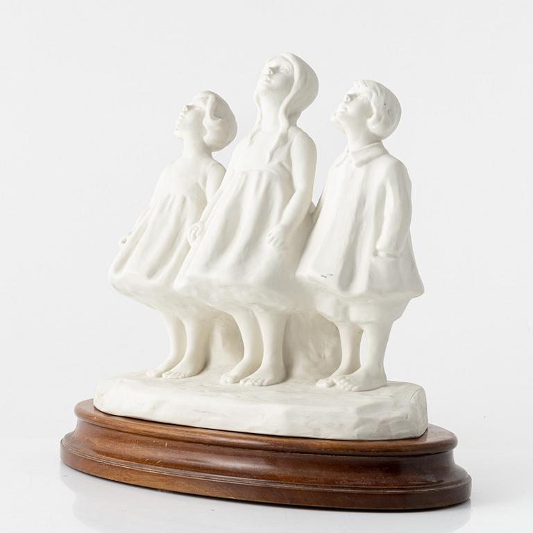 Alice Nordin, figurin, parian, Gustavsberg.