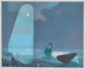 SVEN JONSON, färglitografi, signerad och numrerad 230/330.