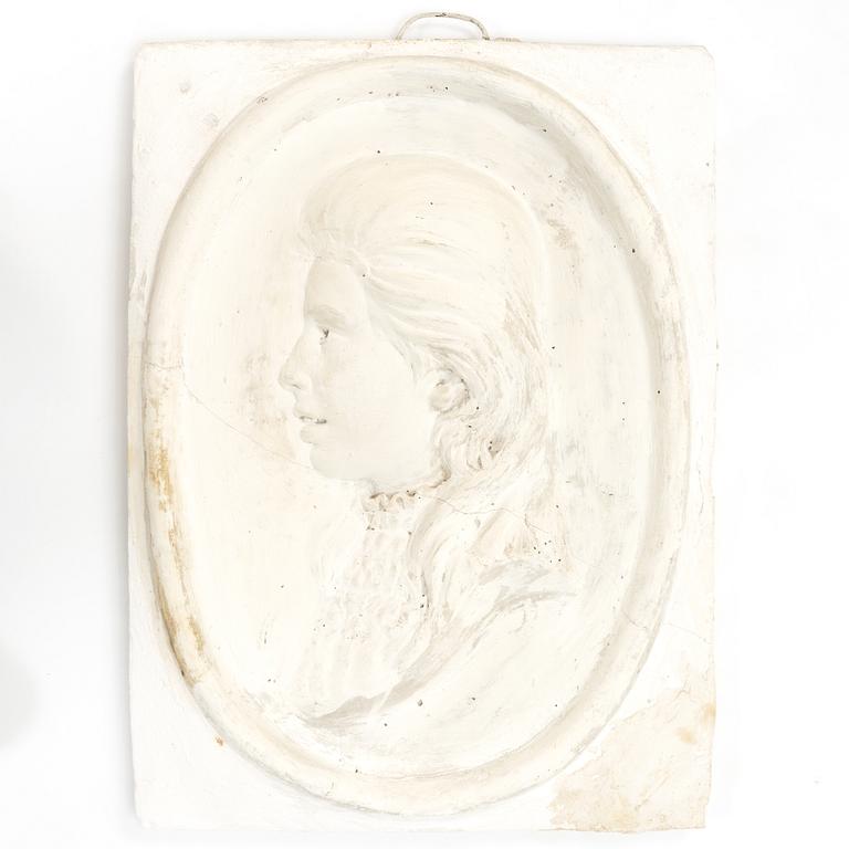 A plaster relief, 20th Century.
