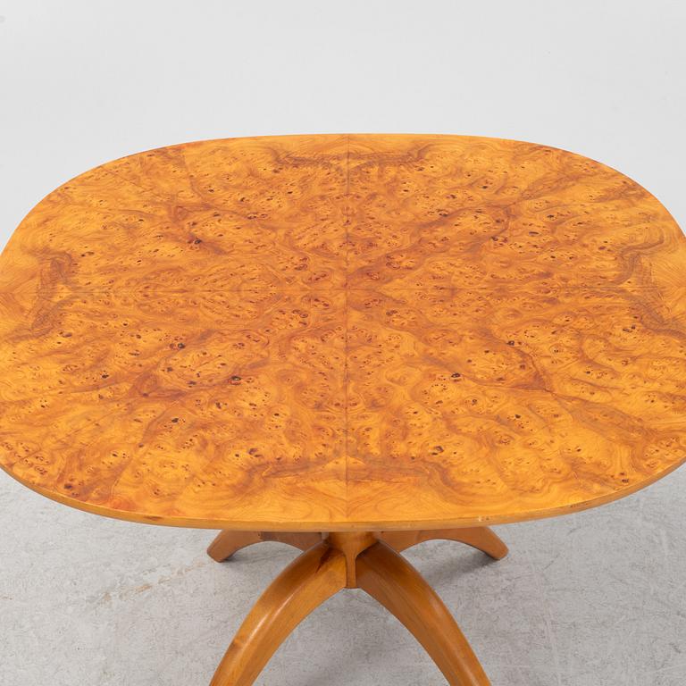 Bertil Söderberg, a burled elm table, 1930's.