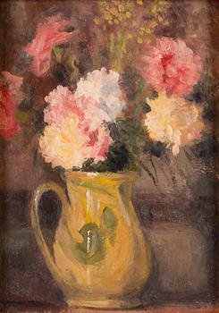 LOUIS SPARRE, oil on cardboard, signed and dated -38.