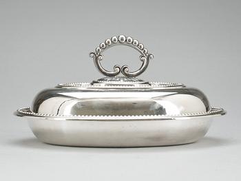 DUBBELKAROTT, nysilver, England 1900-tal.